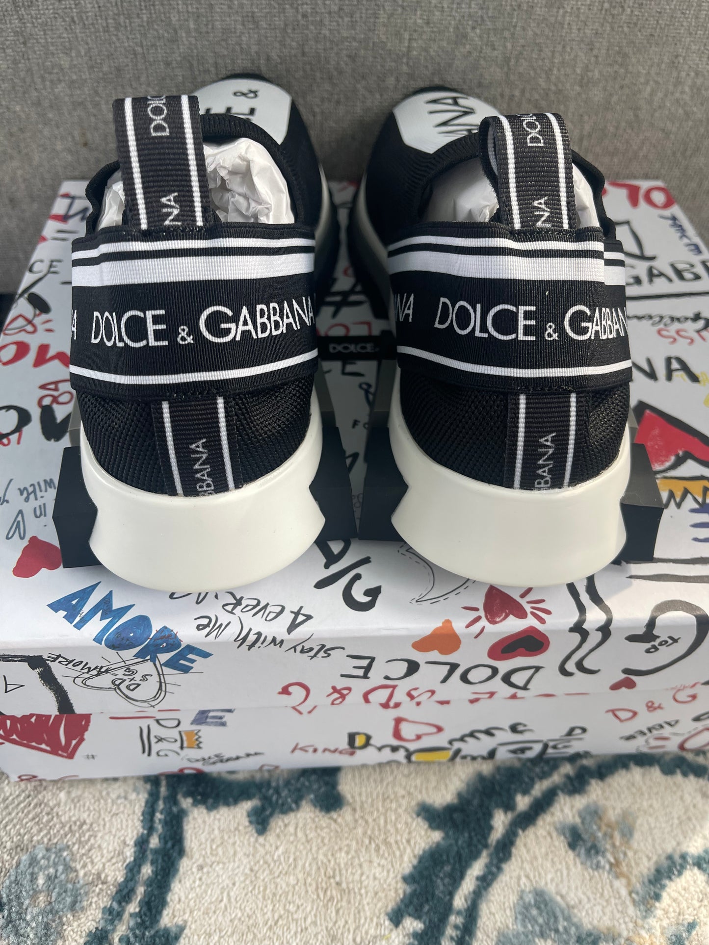 Dolce & Gabbana Sorrento Knit Sneakers