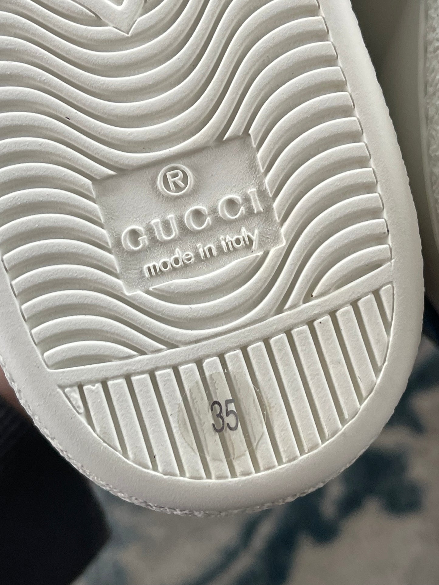 Gucci Ace Leather Sneakers