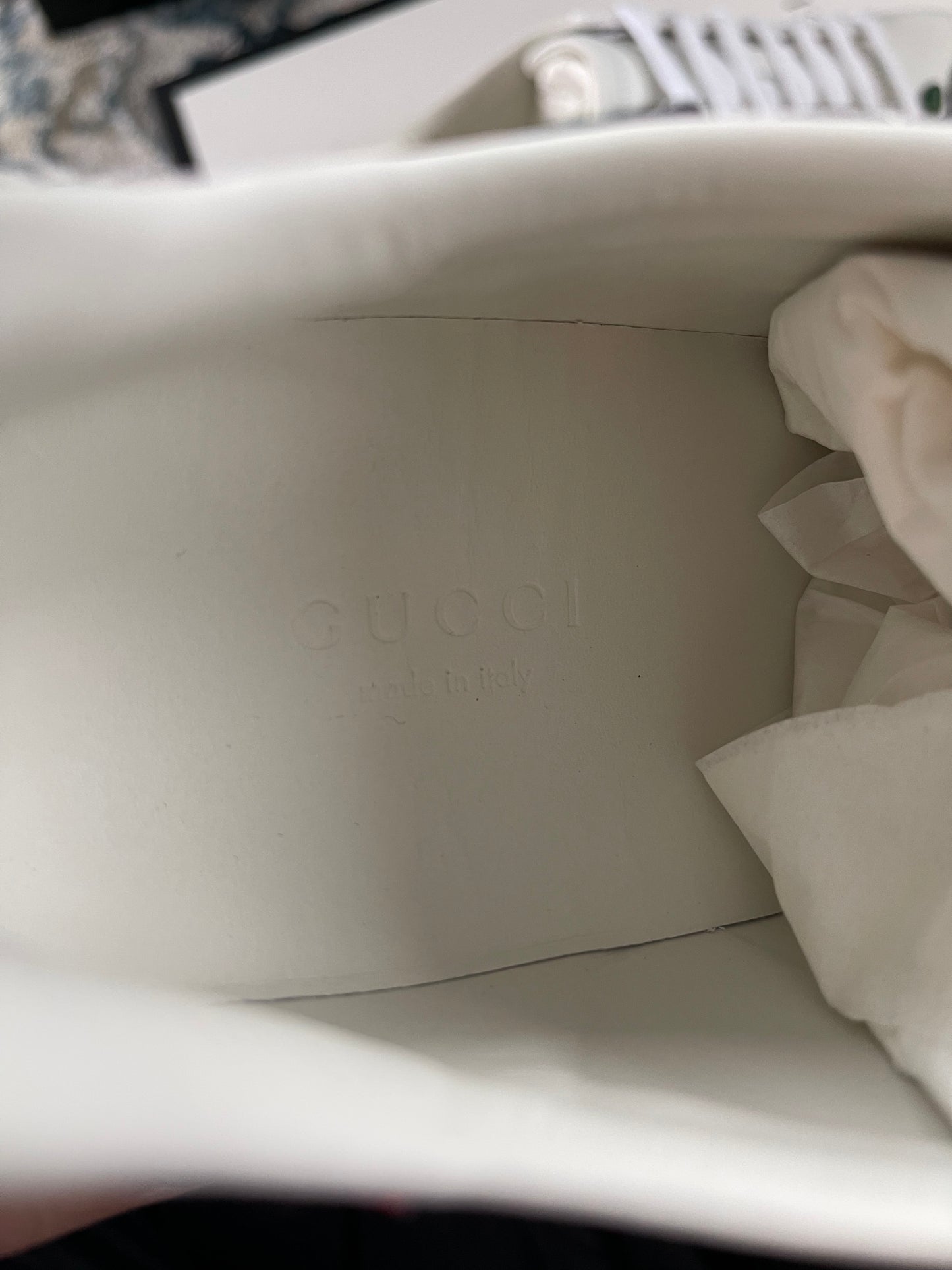 Gucci Ace Leather Sneakers