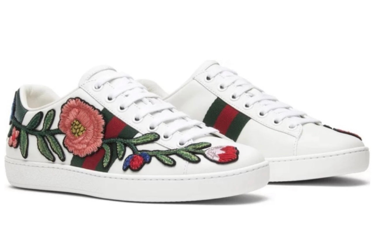 Gucci Ace Leather Sneakers