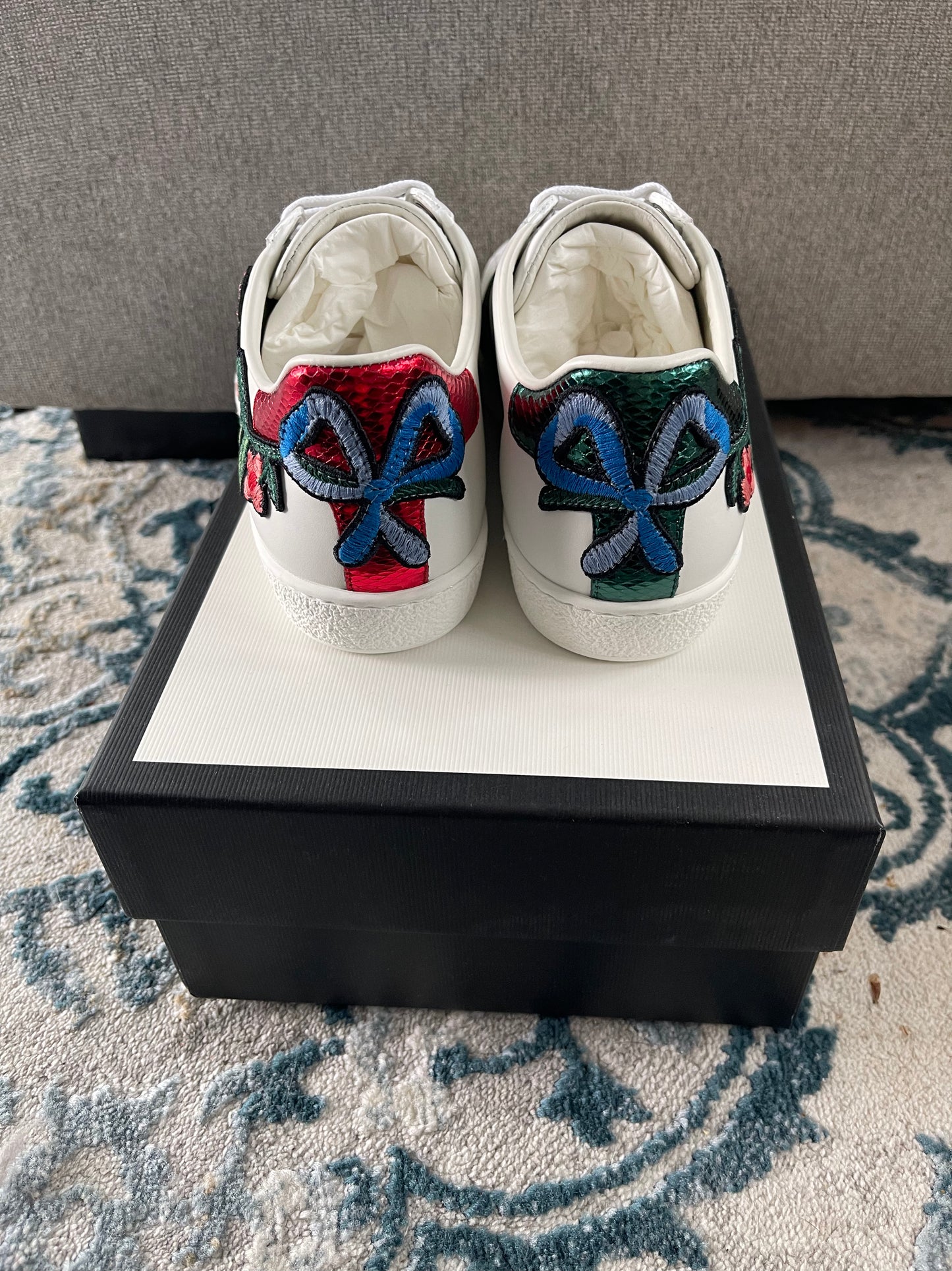 Gucci Ace Leather Sneakers