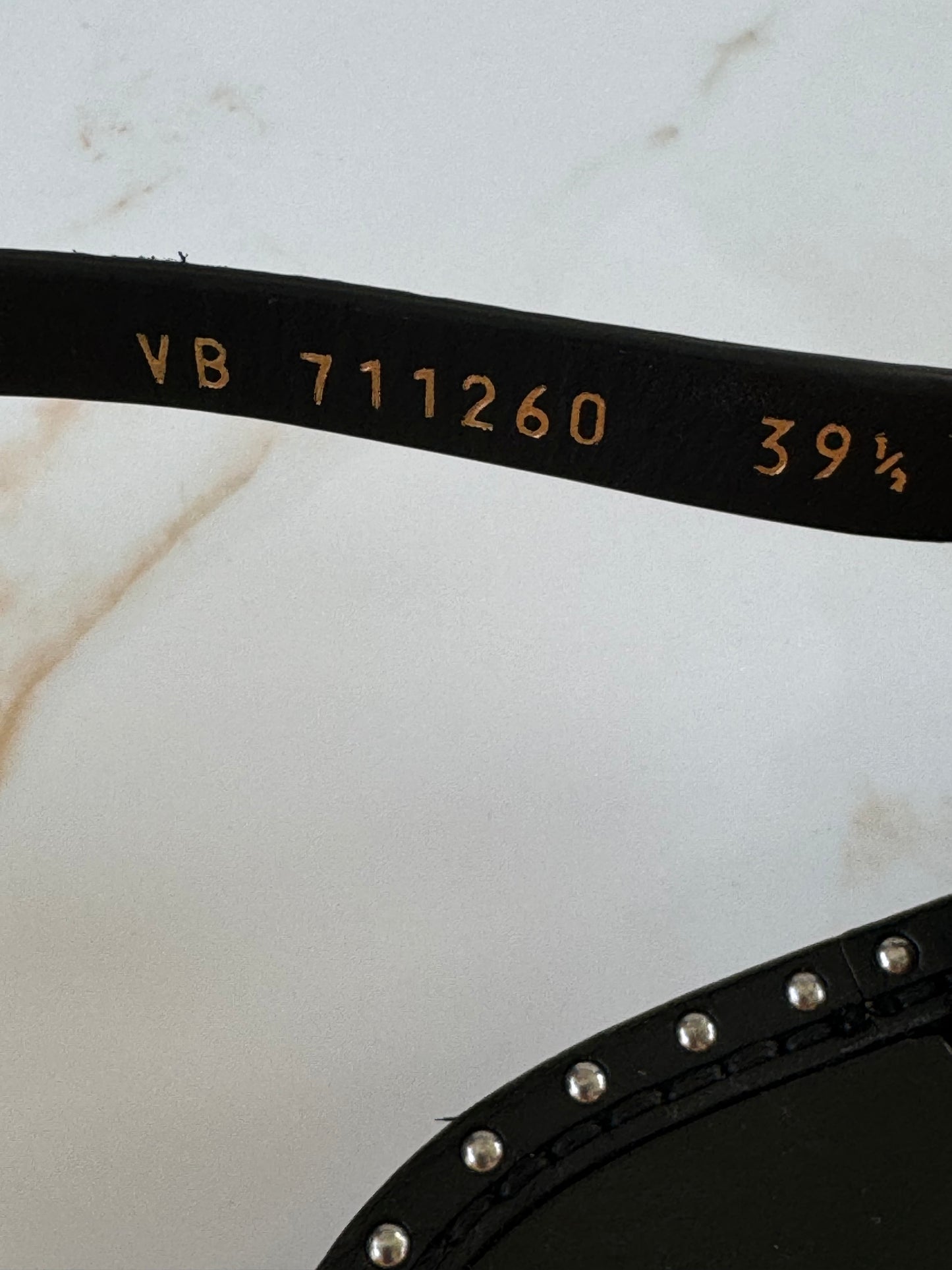 YSL logo sandals